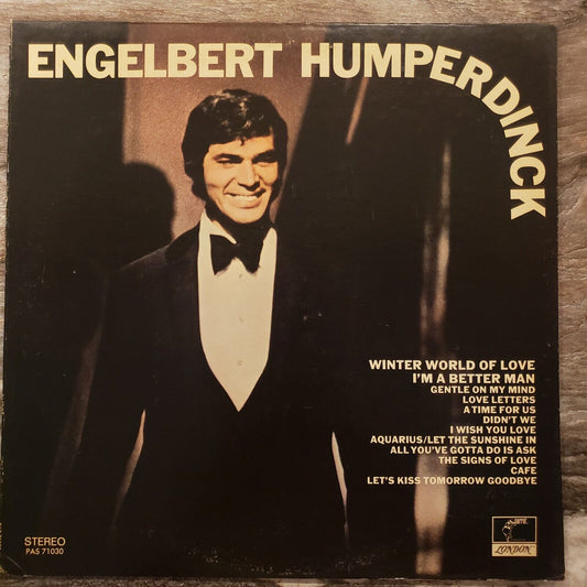 Engelbert Humperdink - Winter World Of Love - PAS 71030 Vinyl Record LP