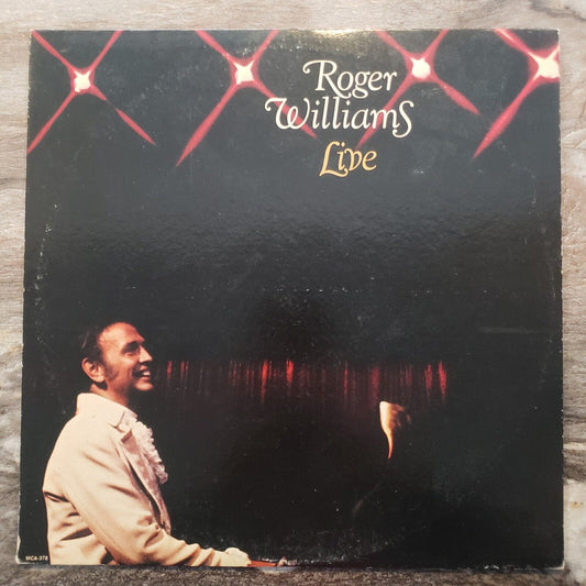 Roger Williams Live - 1973 MCA-378 Vinyl Record LP