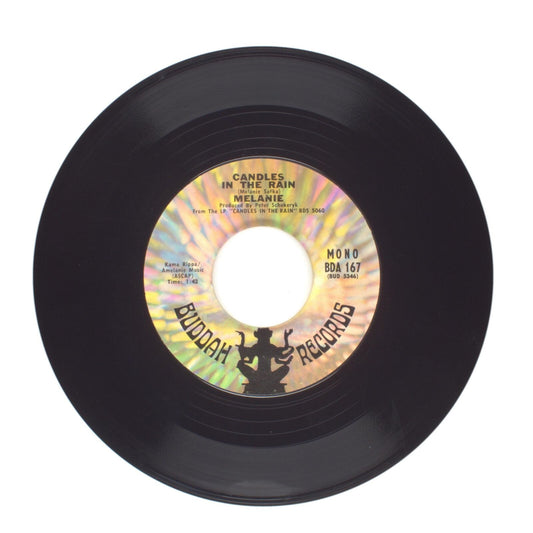 Melanie - Candles in the Rain; Lay Down (Candles in the Rain) - Vinyl 45 RPM 7"