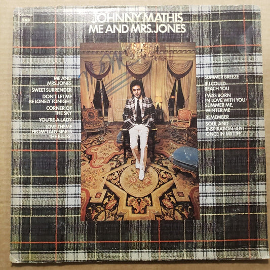 Johnny Mathis - Me And Mrs. Jones - KC 32114 Vinyl Record LP