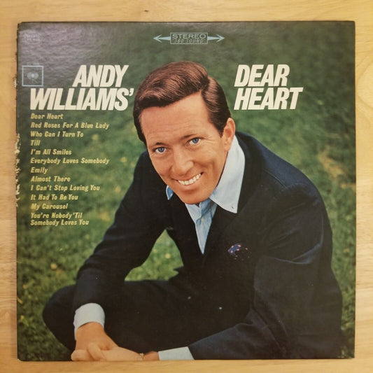 Andy Williams - Dear Heart - CS-9138 Vinyl Record LP