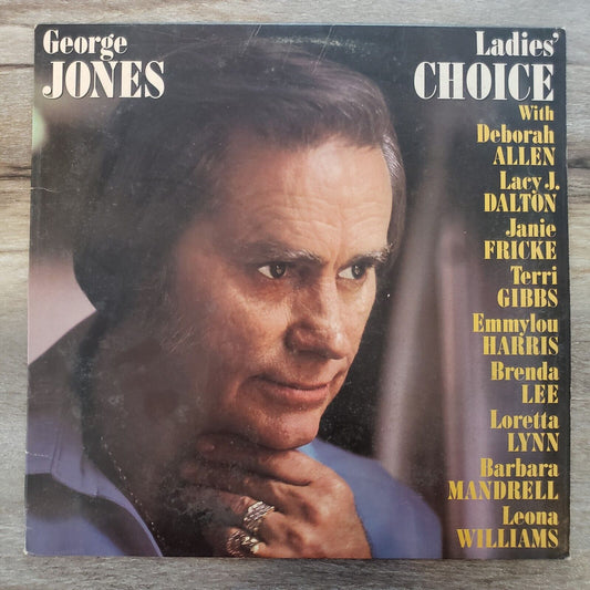George Jones - Ladies' Choice - 1984 FE 39272 Vinyl Record LP