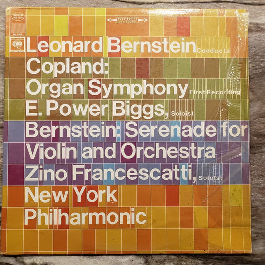 Leonard Bernstein - Copeland, New York Philharmonic - MS 7058 Vinyl Record LP