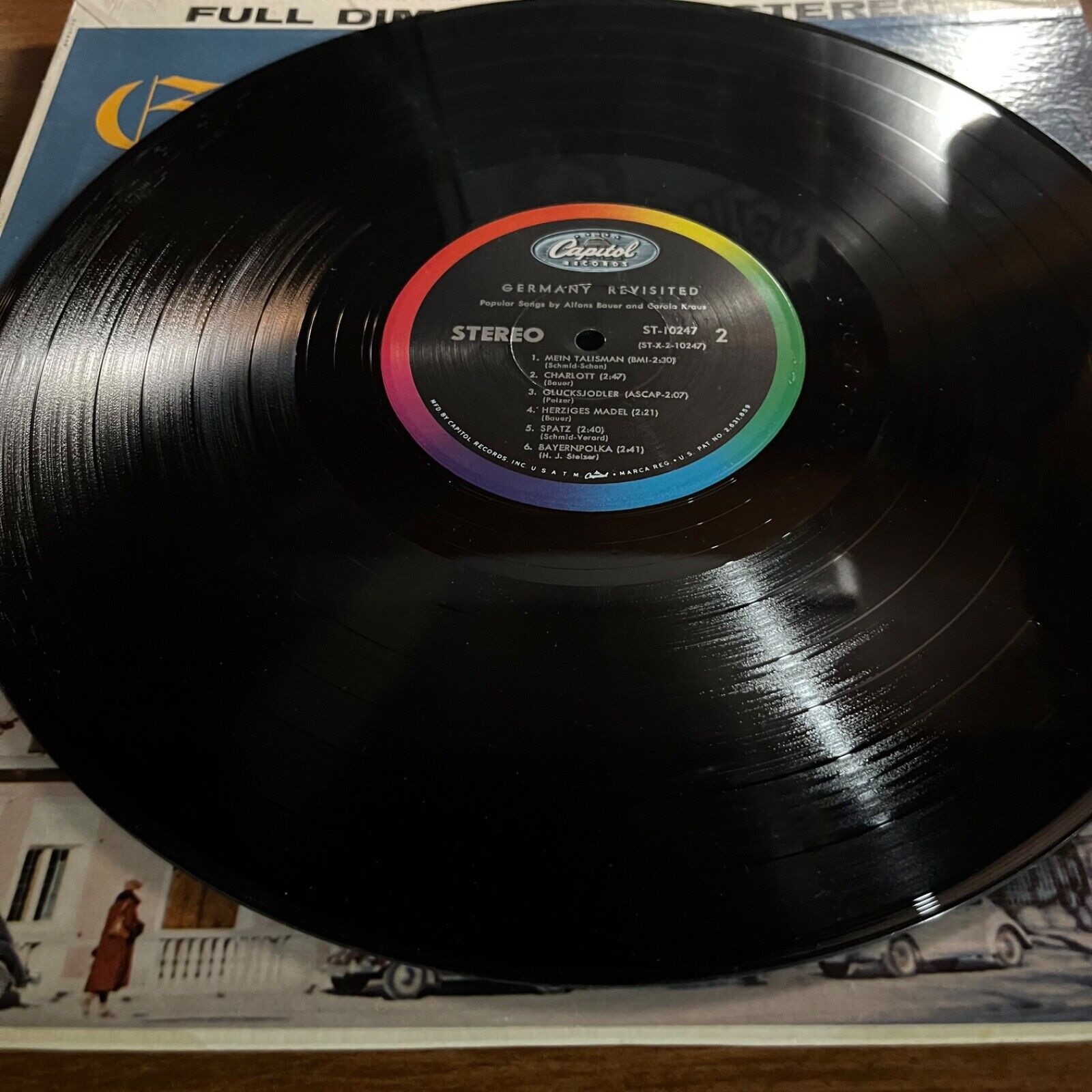 Alfons Bauer - Germany Revisited - ST 10247 - Vinyl Record LP
