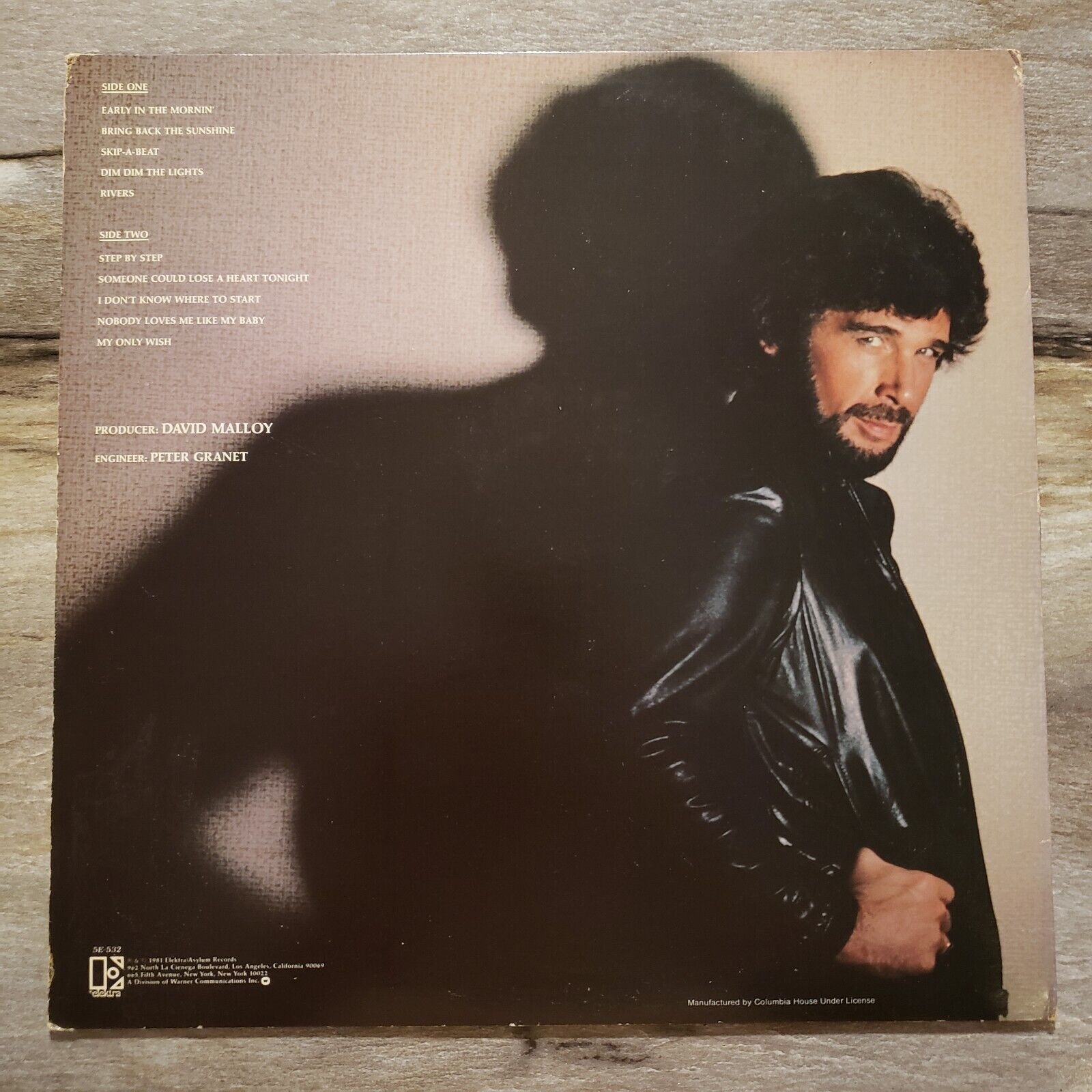 Eddie Rabbit - Step By Step - 1981 - 5E 532 - Vinyl Record LP
