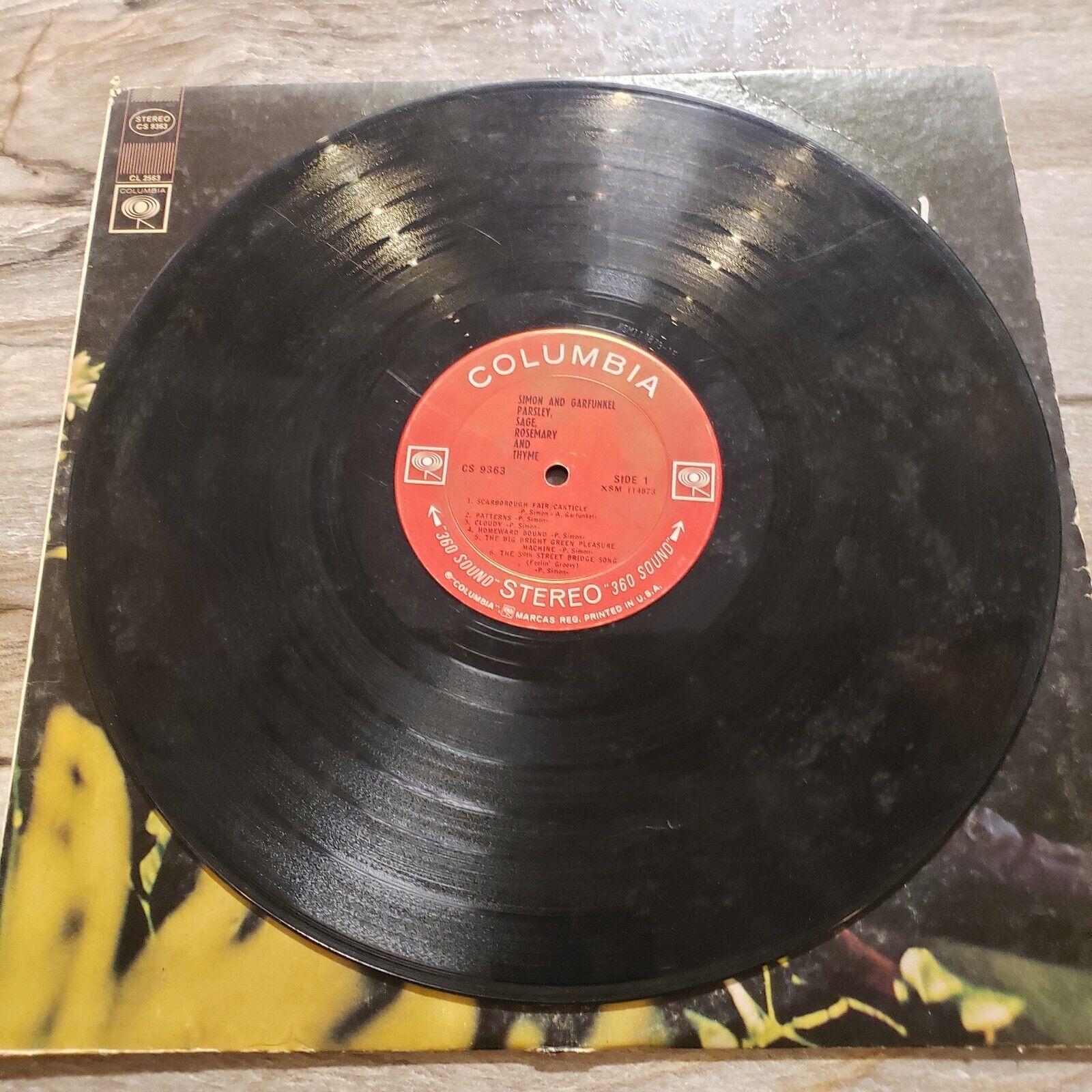 Simon And Garfunkel - Parsley, Sage, Rosemary And Thyme -  Vinyl Record LP