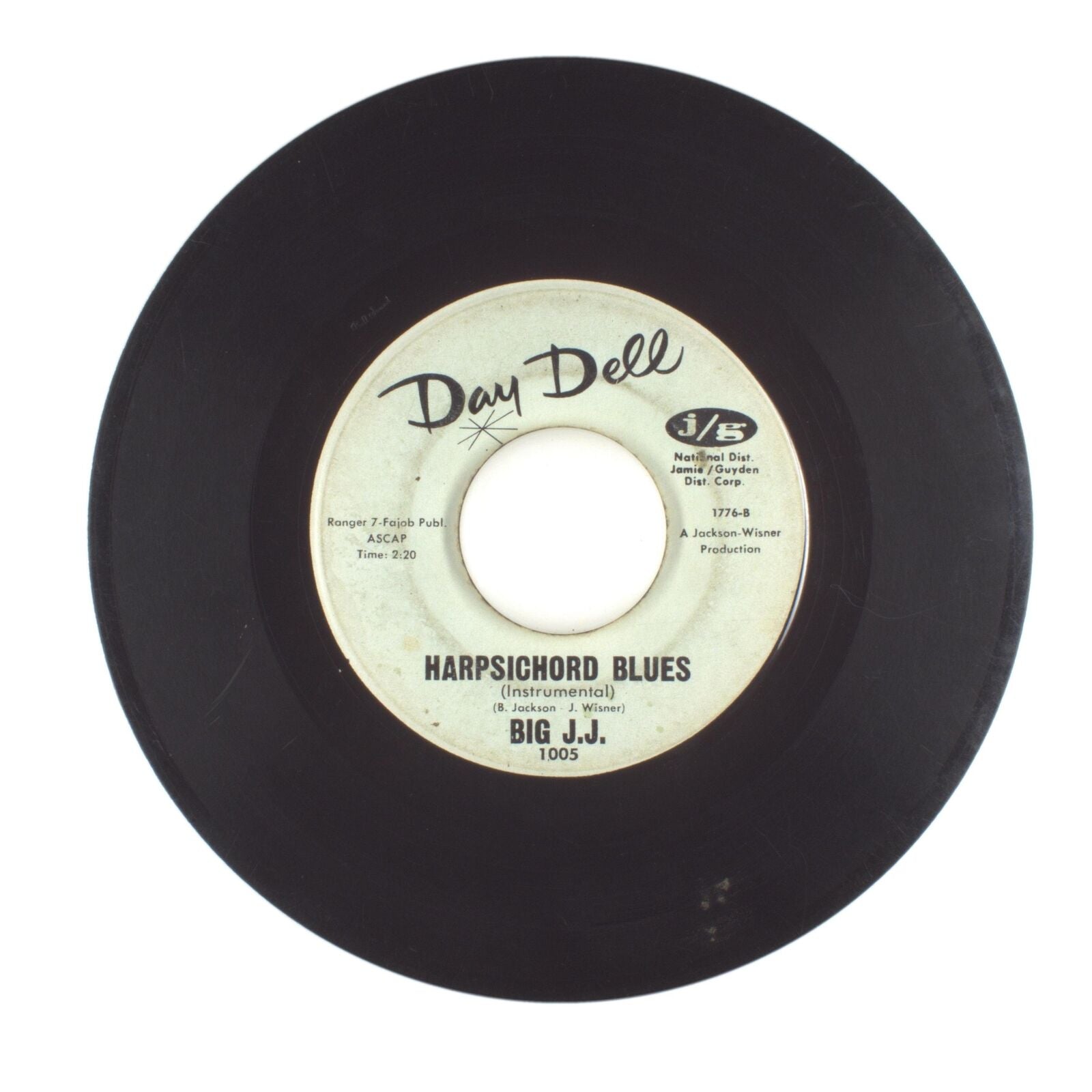 Big J.J.; Norma Tracey and The Cinderella Kids - Harpsichord Blues; Leroy - 45