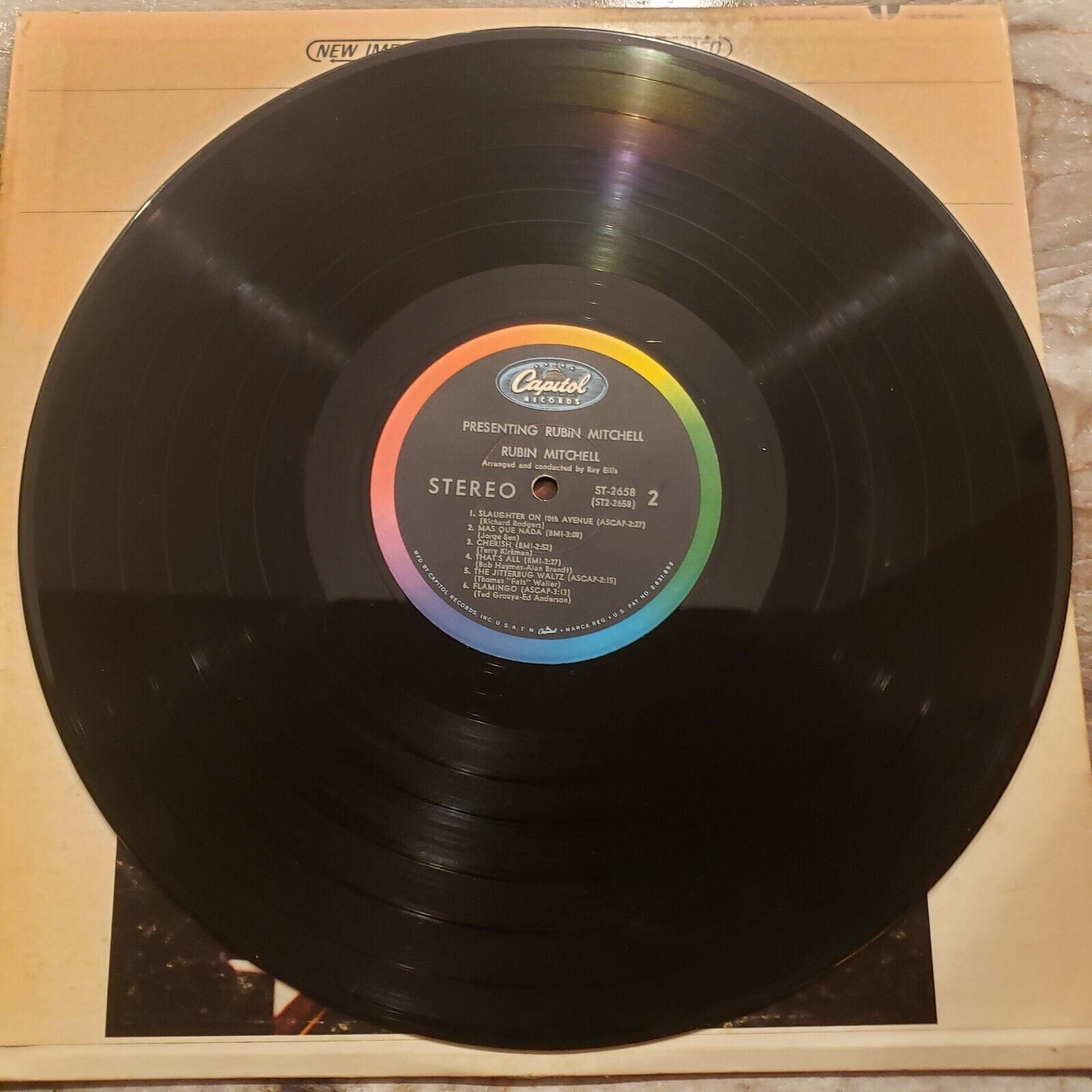 Presenting Rubinstein Mitchell - ST-2658 Vinyl Record LP