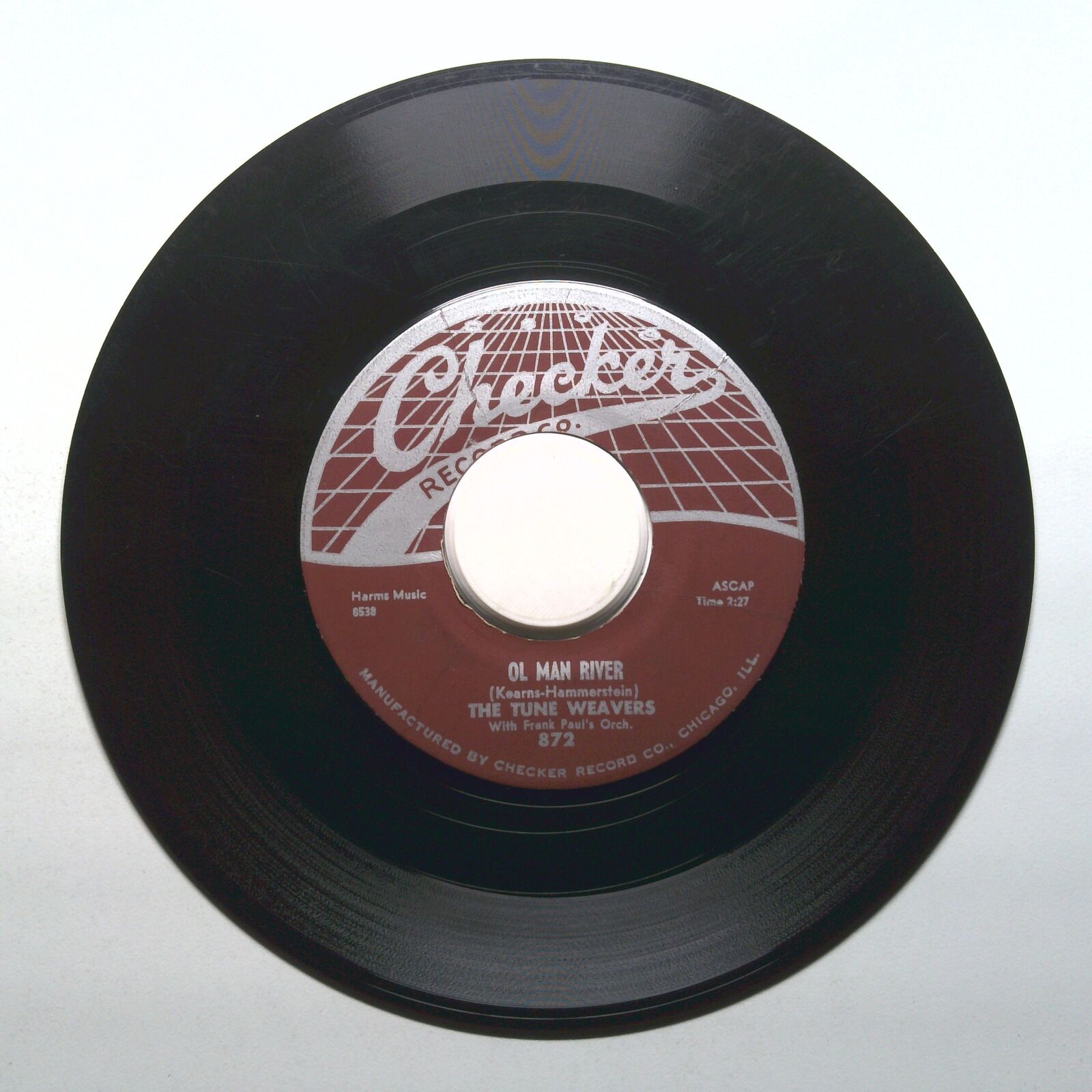 The Tune Weavers - Ol Man RIver; Happy, Happy Birthday Baby - Vinyl 45 RPM 7"
