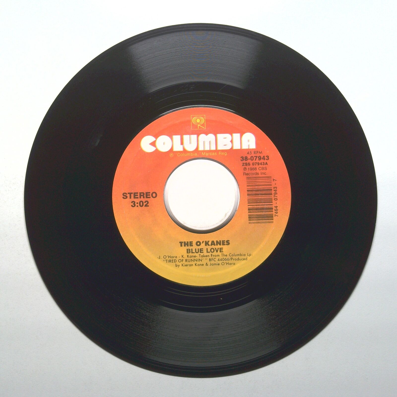 The O'Kanes - Blue Love; Highway 55 - Vinyl 45 PRM 7"