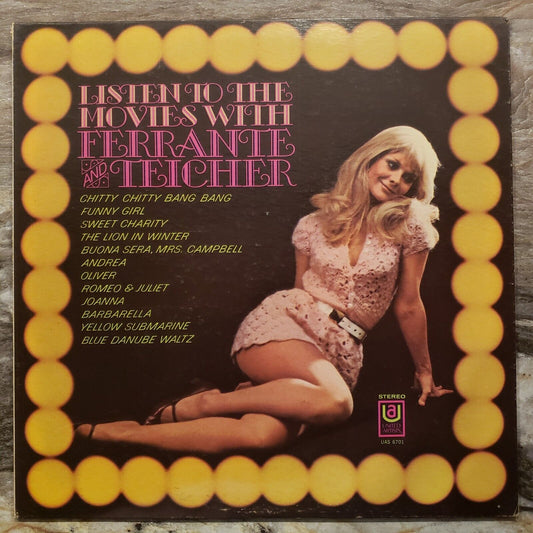 Listen To The Movies With Ferrante & Teicher - UAS 6701 Vinyl Record LP