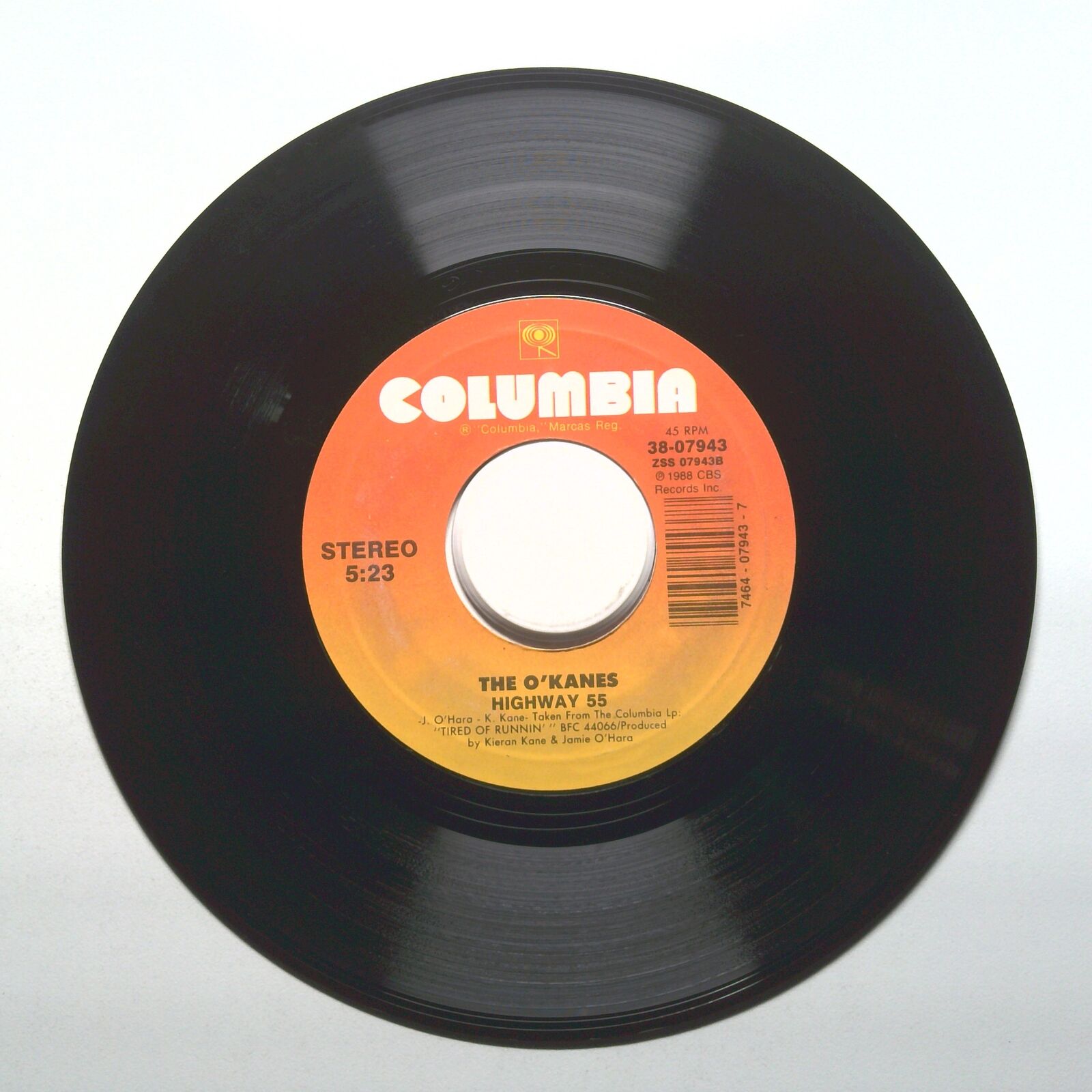 The O'Kanes - Blue Love; Highway 55 - Vinyl 45 PRM 7"
