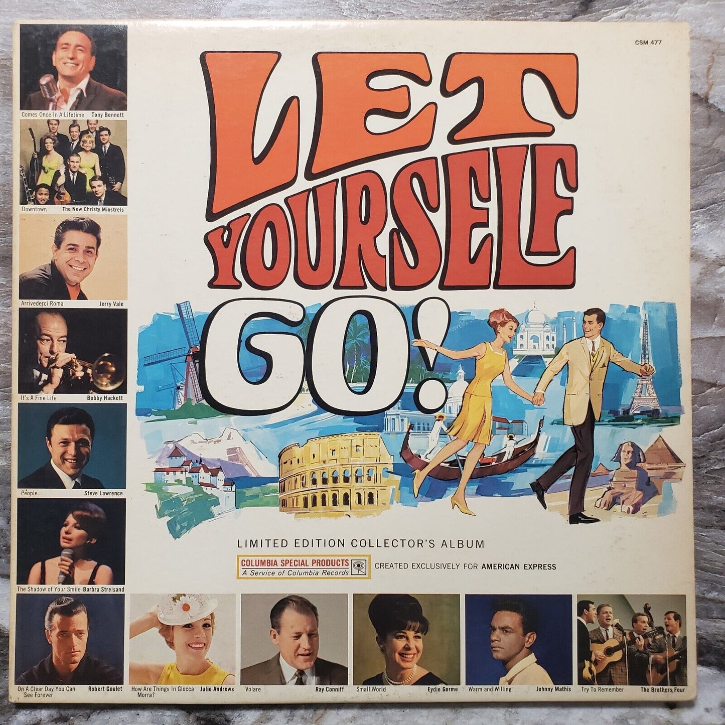 American Express - Let Ypurself Go! - CSM 477 Vinyl Record LP