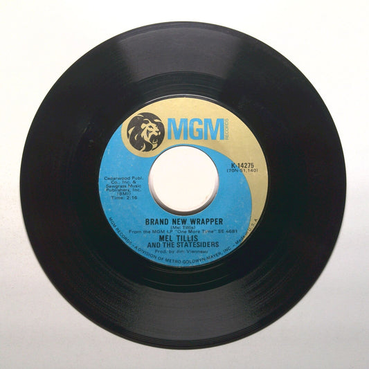 Mel Tillis And The Statesiders - Brand New Wrapper; Brand New Mister Me - 45 RPM