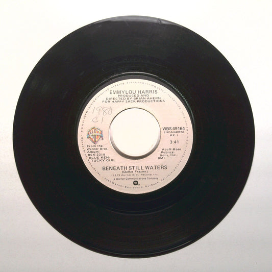 Emmylou Harris - Beneath Still Waters; Till I Gain Control Again - 45 RPM 7"