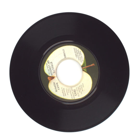 Mary Hopkin - Streets of London; Water, Paper & Clay - Vinyl Record 45 RPM 7"