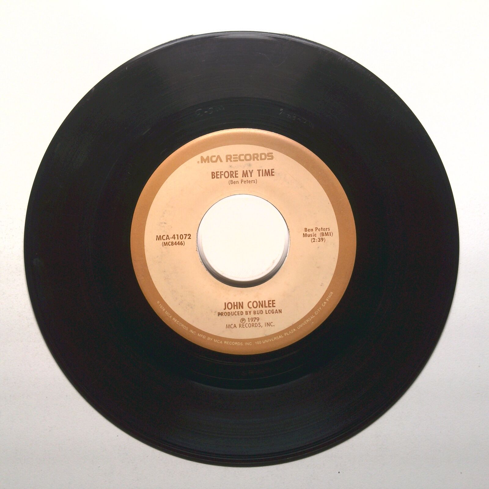 John Conlee - Forever; Before My Time - Vinyl Record 45 RPM 7"