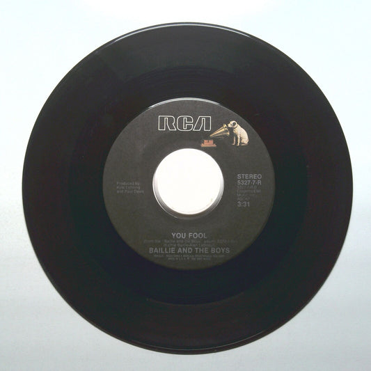 Baillie And The Boys - You Fool; Wilder Days - Vinyl 45 RPM 7"