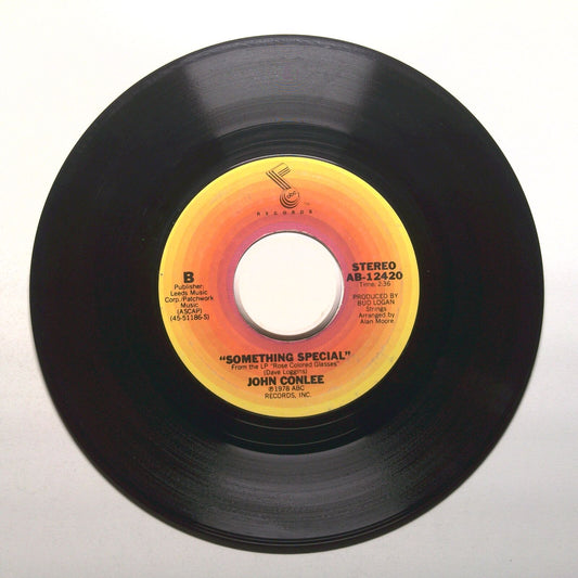 John Conlee - Something Special; Lady Lay Down - Vinyl Record 45 RPM 7"