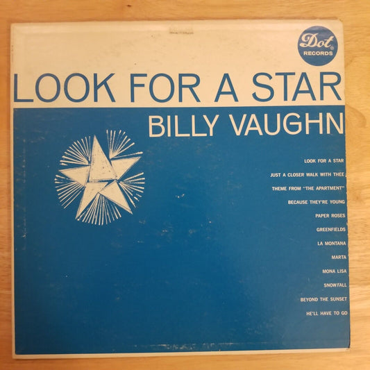 Billy Vaughn - Look For A Star - DLP-3322 Vinyl Record LP