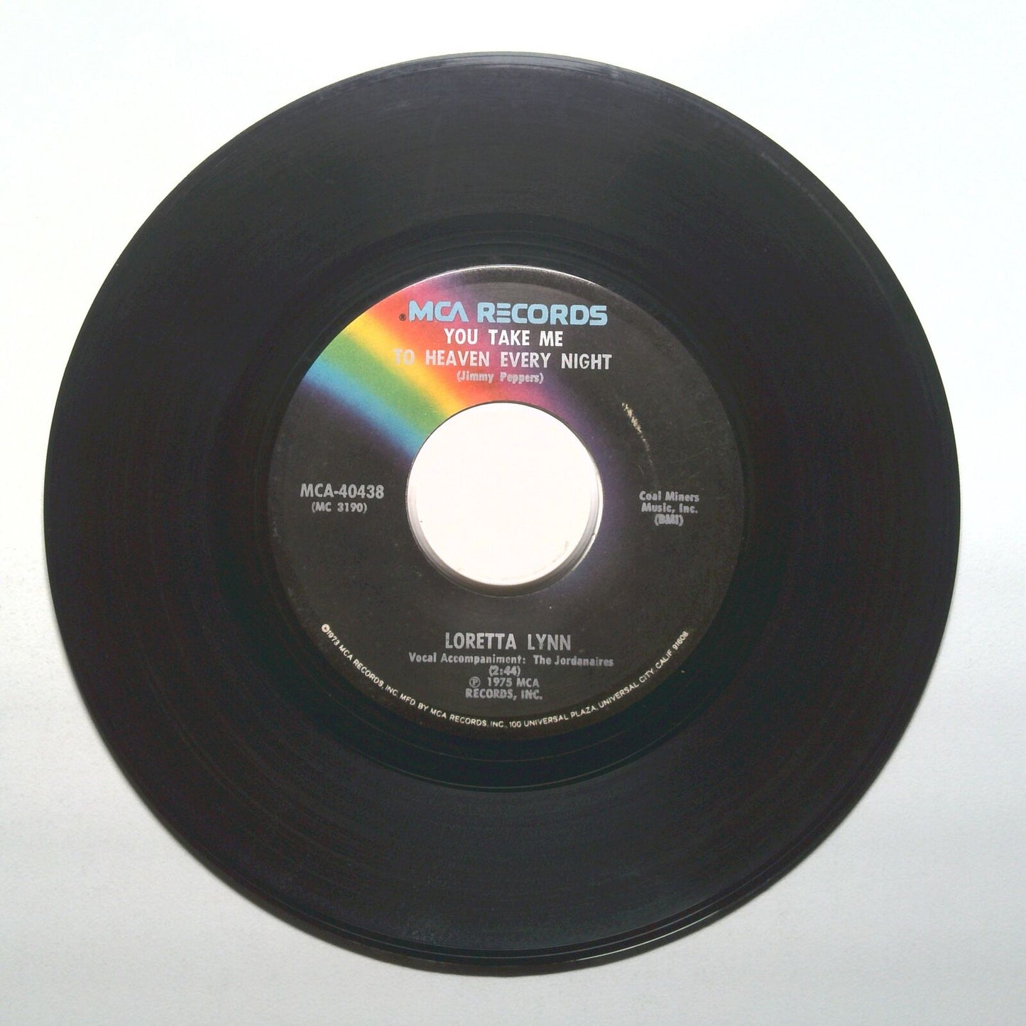 Loretta Lynn - Home; You Take Me To Heaven Every Night - Vinyl 45 RPM 7"