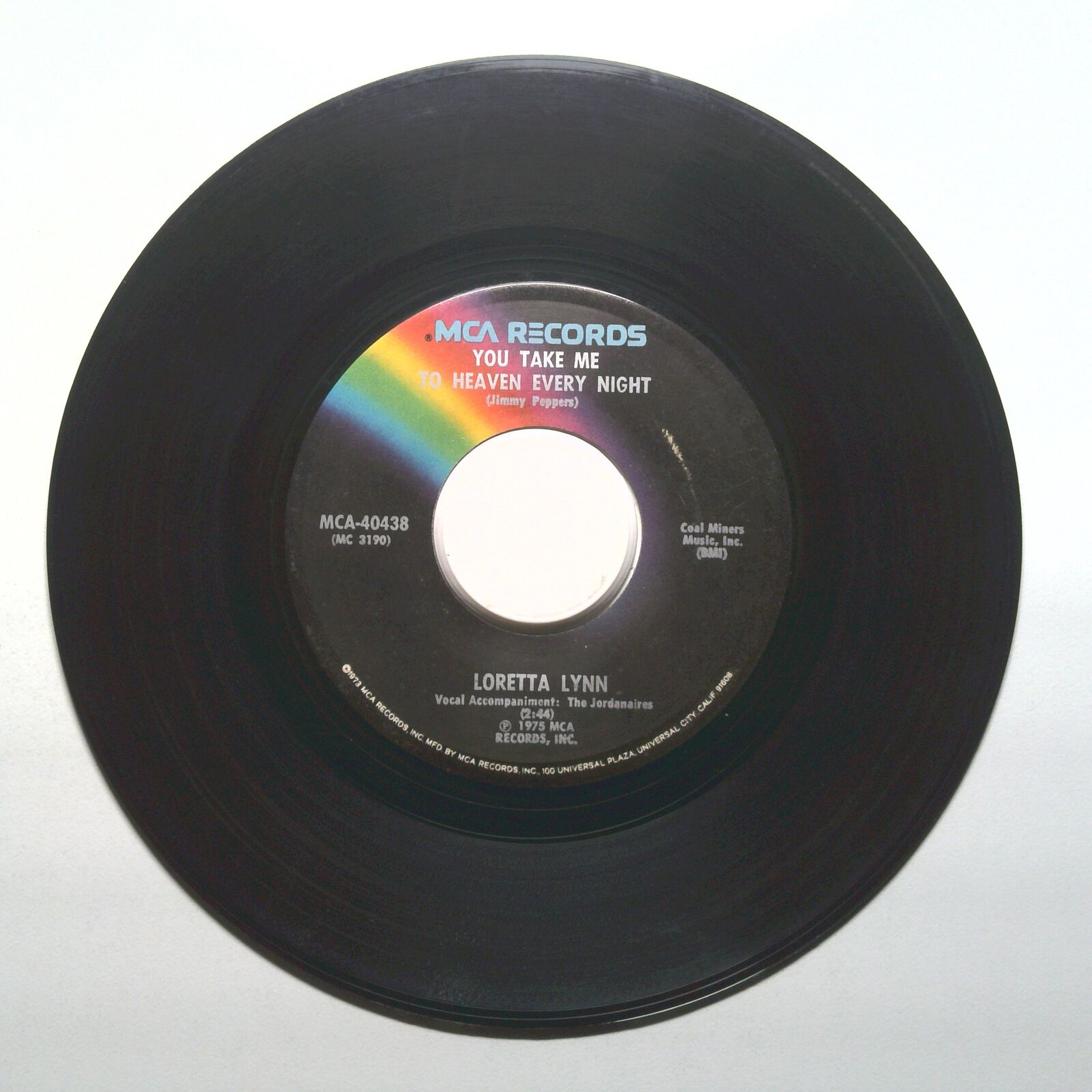 Loretta Lynn - Home; You Take Me To Heaven Every Night - Vinyl 45 RPM 7"