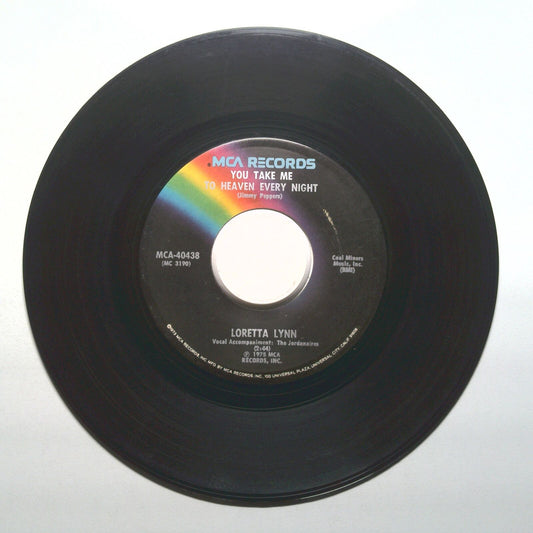 Loretta Lynn - Home; You Take Me To Heaven Every Night - Vinyl 45 RPM 7"