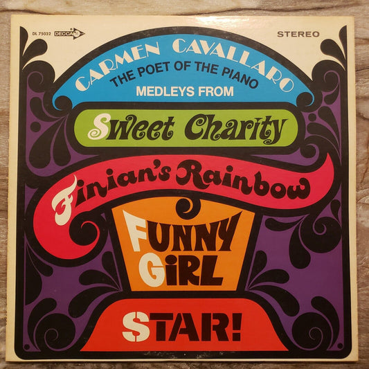 Carmen Cavallaro - Sweet Charity, Funny Girl - 7-11735 Vinyl Record LP