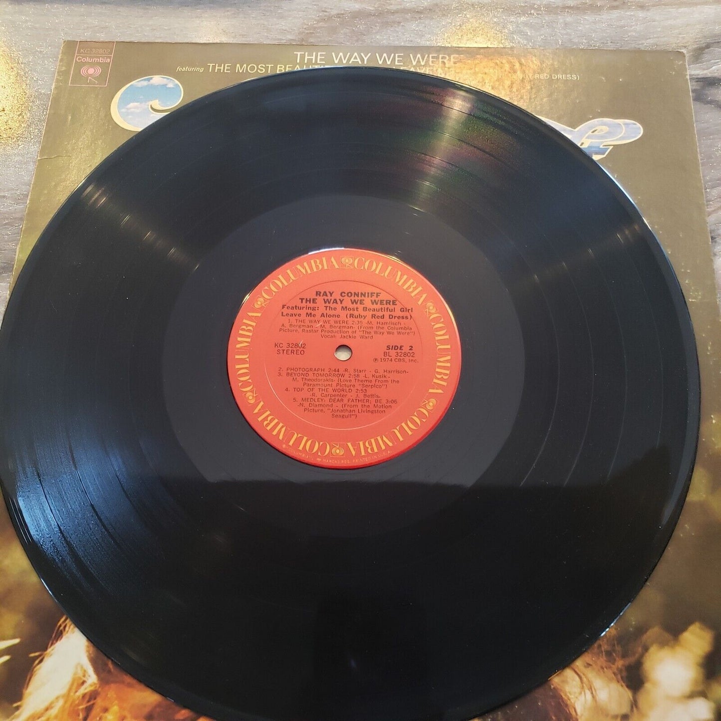Ray Conniff - The Way We Were - 1974 BL 32802 Vinyl Record LP
