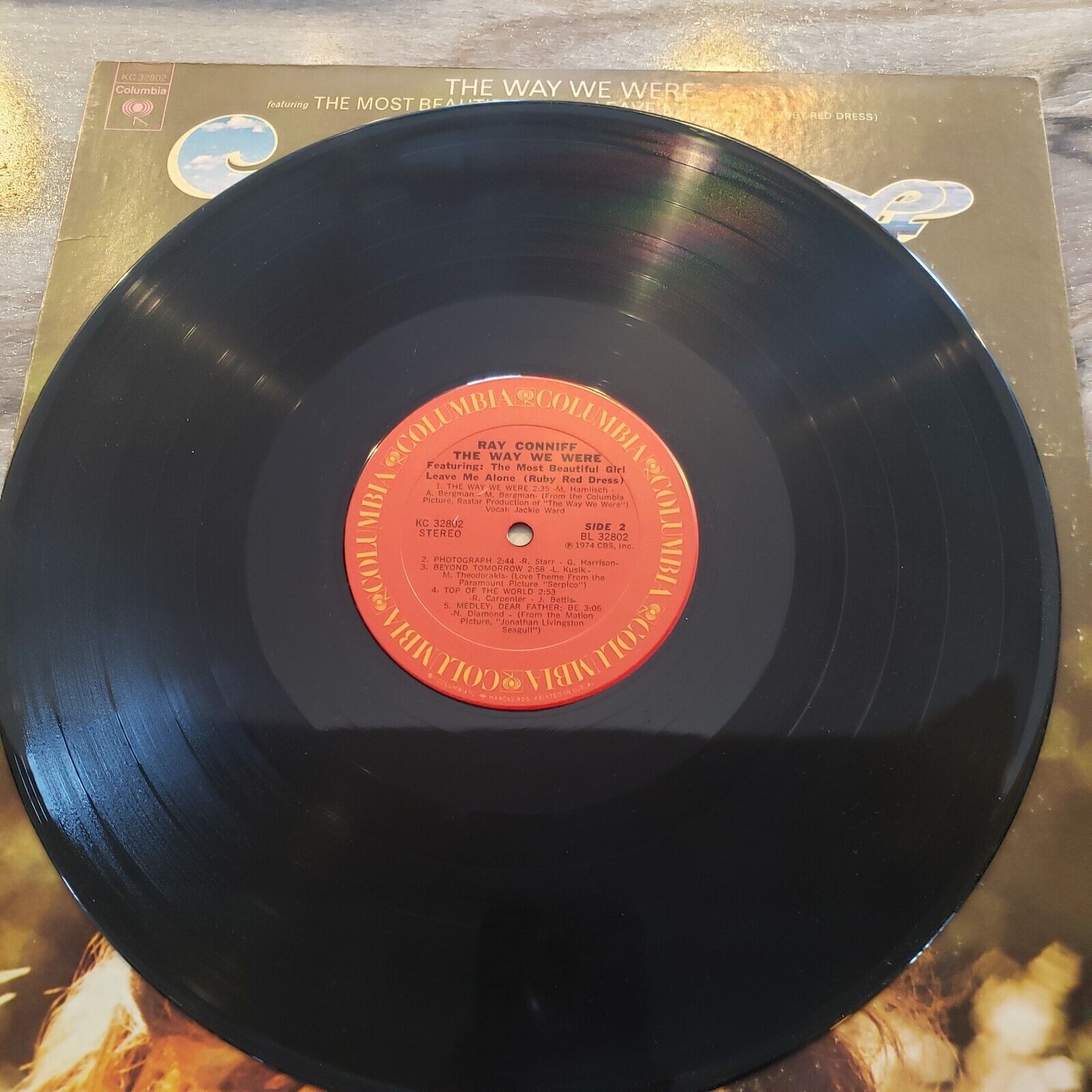 Ray Conniff - The Way We Were - 1974 BL 32802 Vinyl Record LP