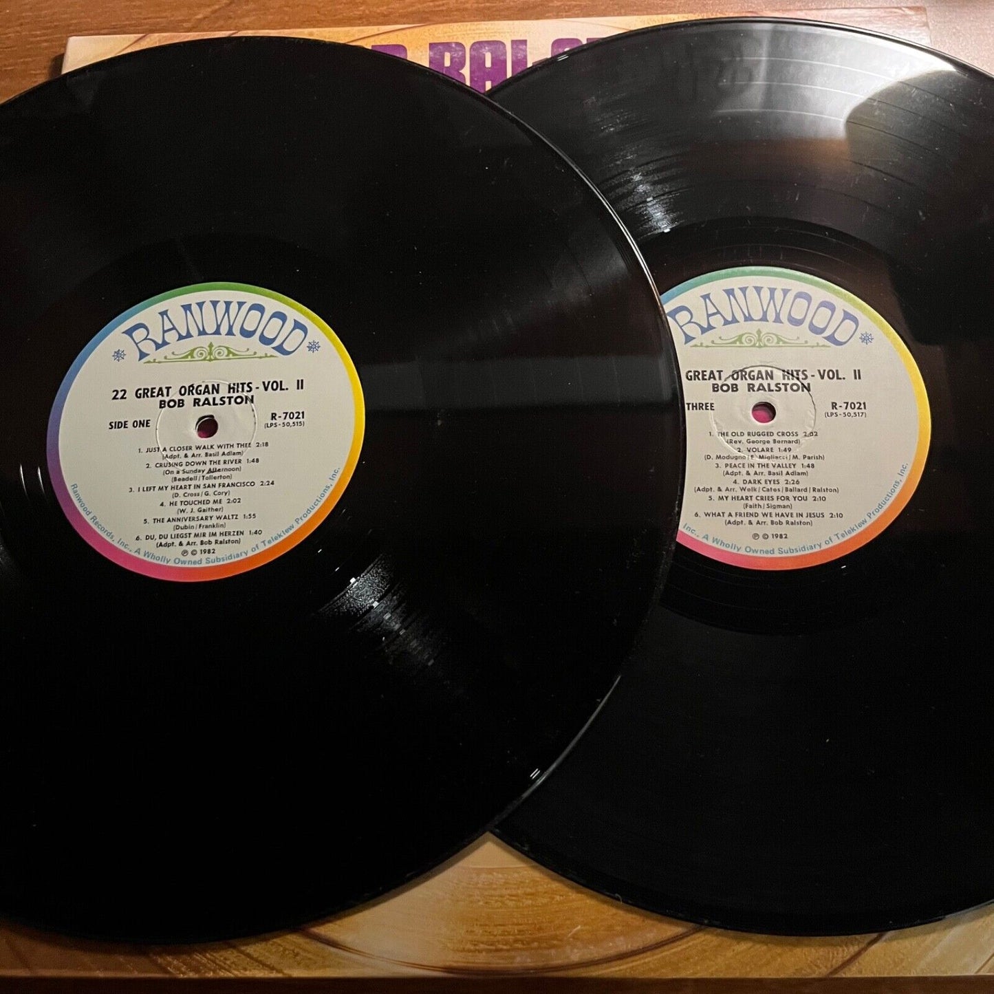 Bob Ralston - 22 Great Organ Hits (vol. II) - R 7021 - Vinyl Record LP