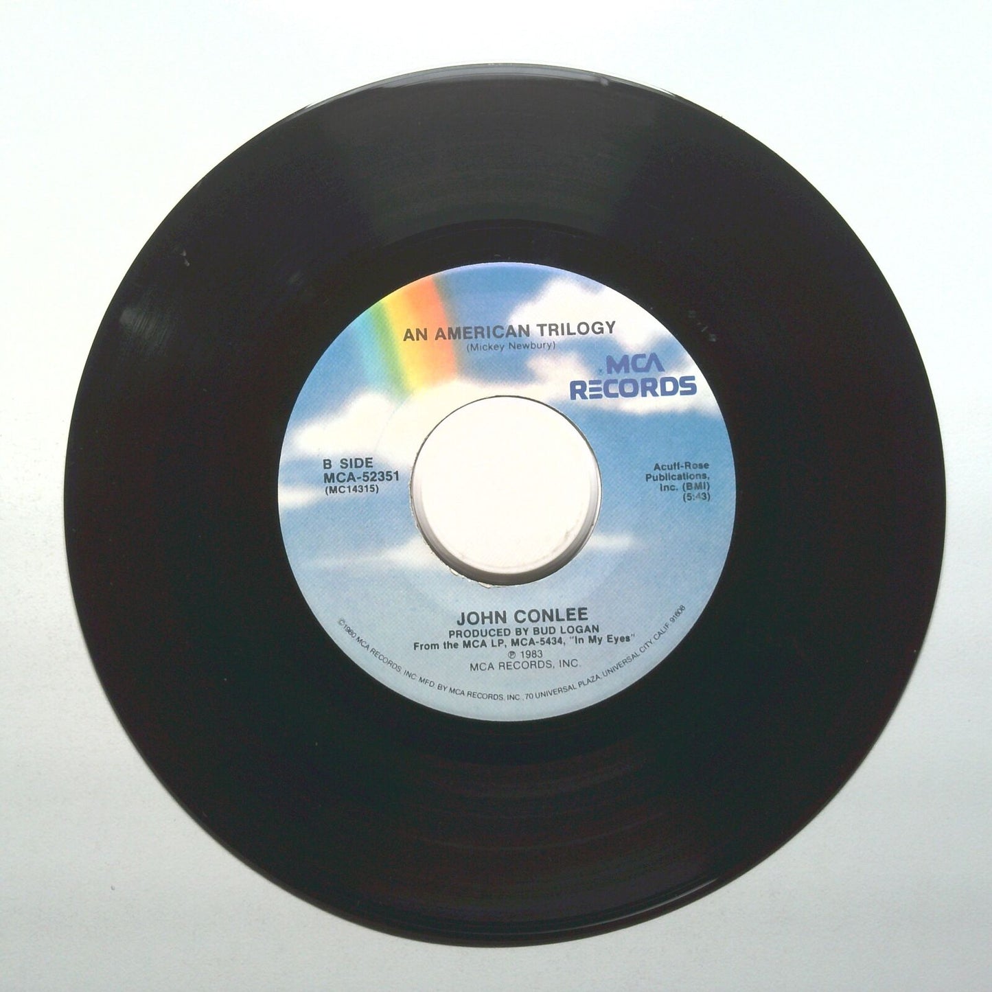 John Conlee - As Long As I'm Rockin' With You; An American Trilogy - 45 RPM 7"