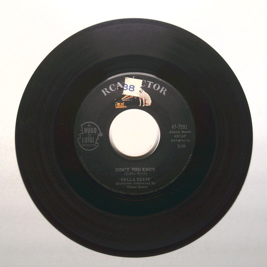 Della Reese - Don't You Know; Soldier, Won't You Marry Me? - Vinyl 45 RPM 7"