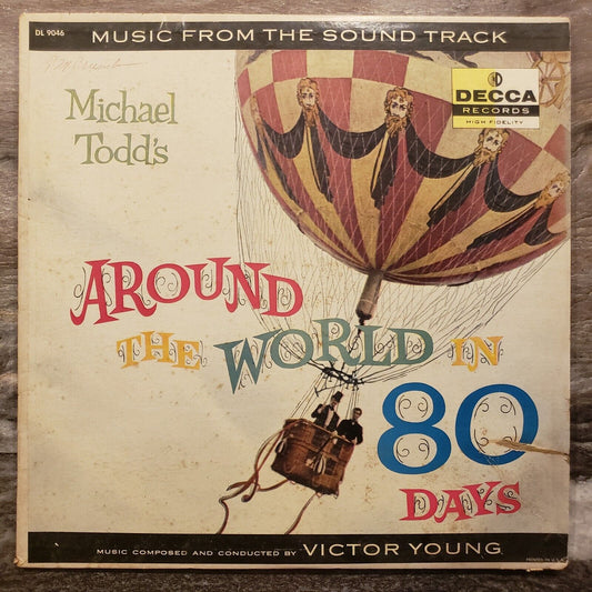 Around The World In 80 Days Soundtrack - DL 9046 Vinyl Record LP
