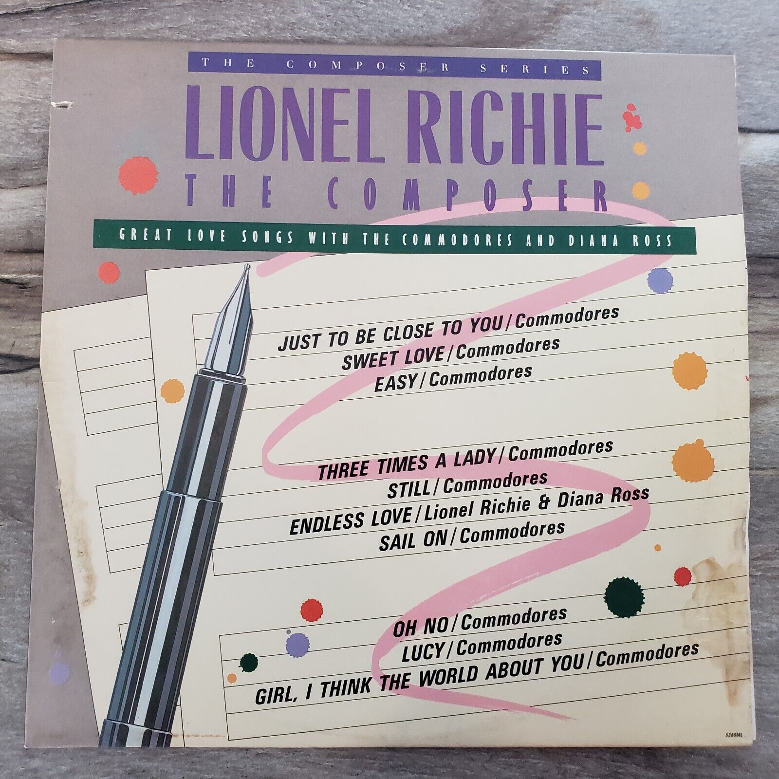 Lionel Ritchie - Great Love Songs With The Commodores And Diana Ross - 5386ML