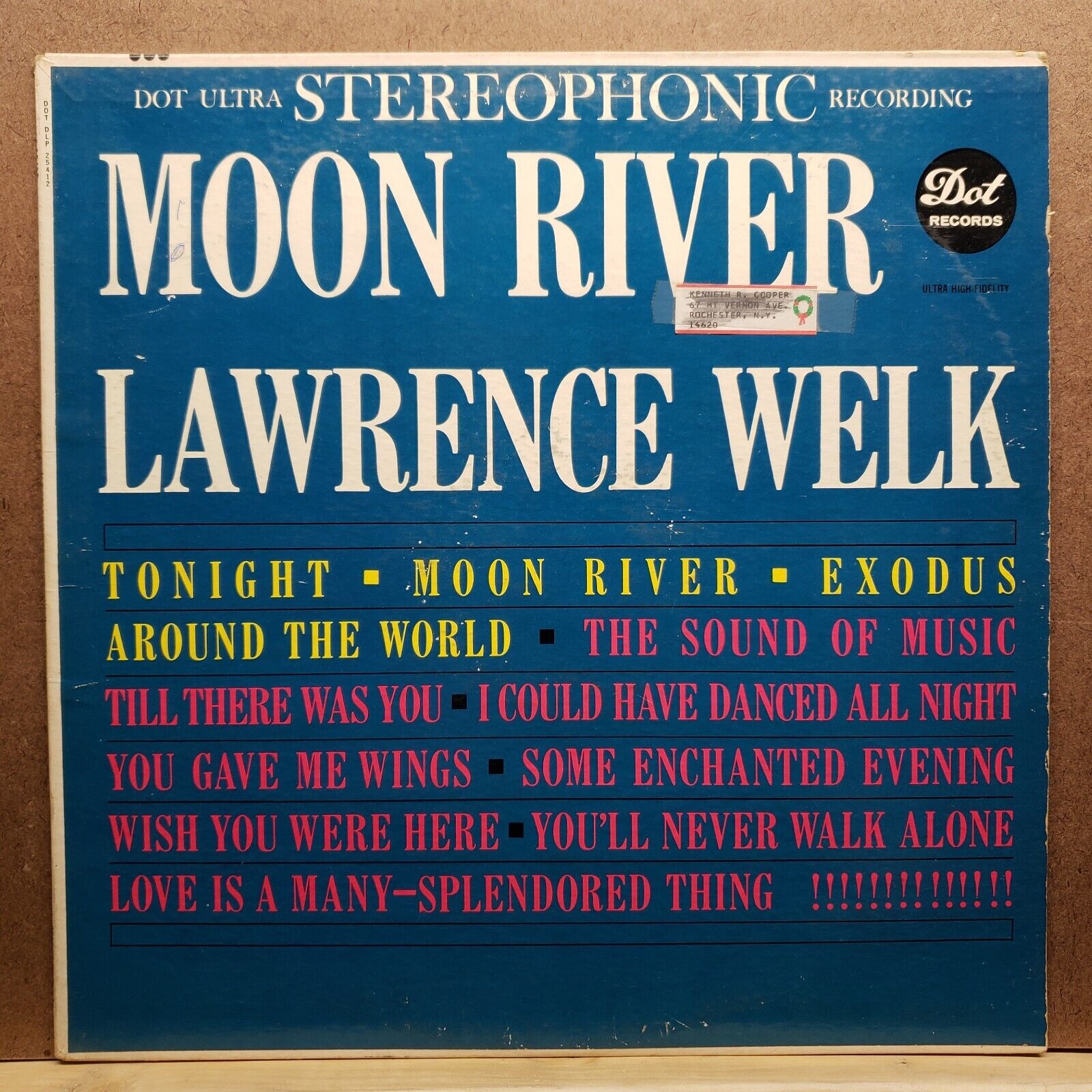 Lawrence Welk - Moon River - DLP 25,412 - Vinyl Record LP