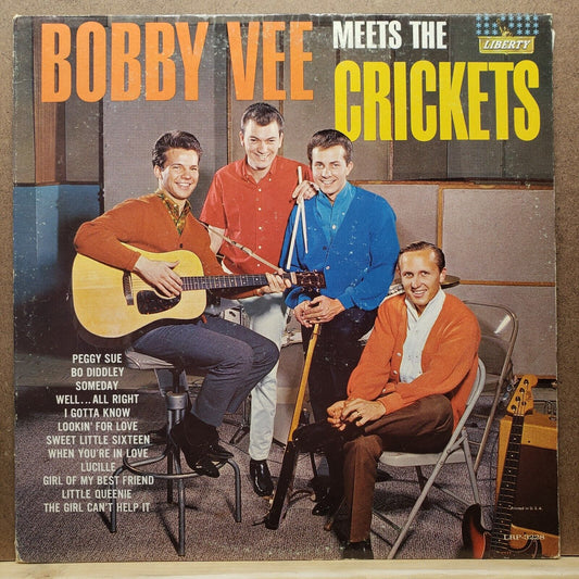 Bobby Vee - Meets The Crickets - LRP 3228 - Vinyl Record LP