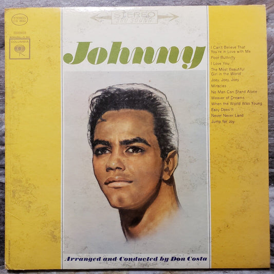 Johnny - Johnny Mathis - CS 8844 Vinyl Record LP (Poor)
