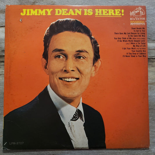 Jimmy Dean Is Here! - LPM 3727 Vinyl Record LP