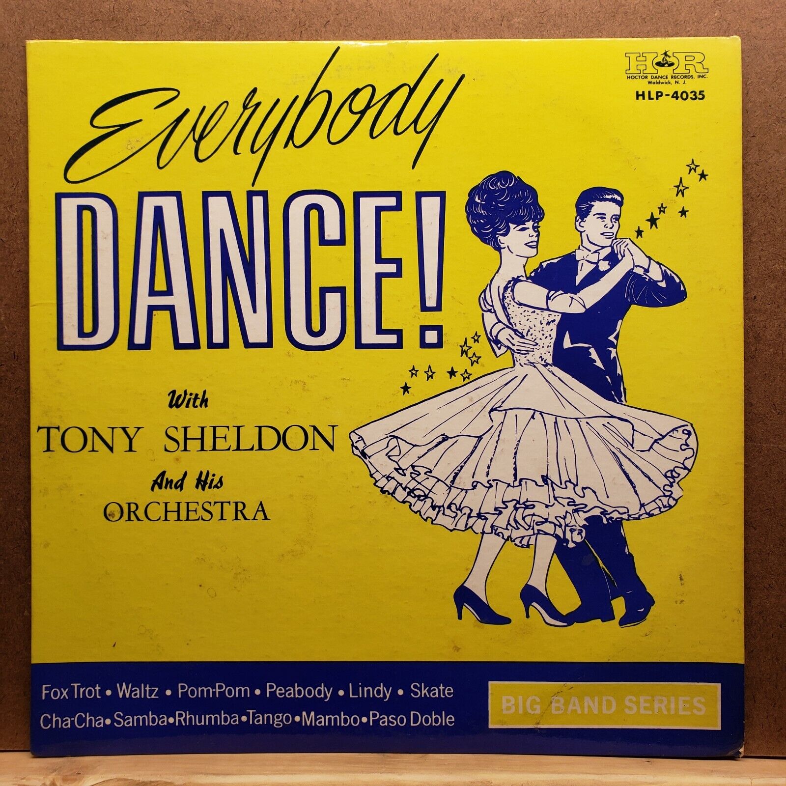 Tony Sheldon - Everybody Dance - HLP-4035 - Vinyl Record LP