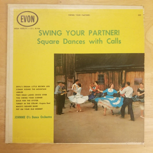 Johnnie O's Orchestra - Swing With Your Partner! - 323 Vinyl Record LP