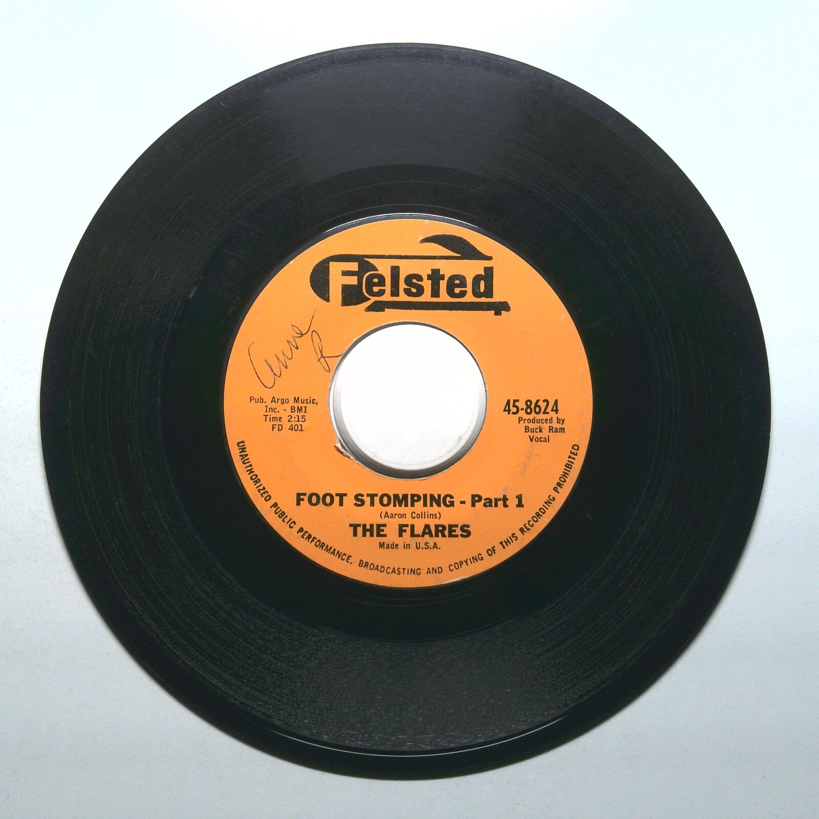 The Ramrocks, The Flares - Foot Stomping - VInyl 45 RPM 7"