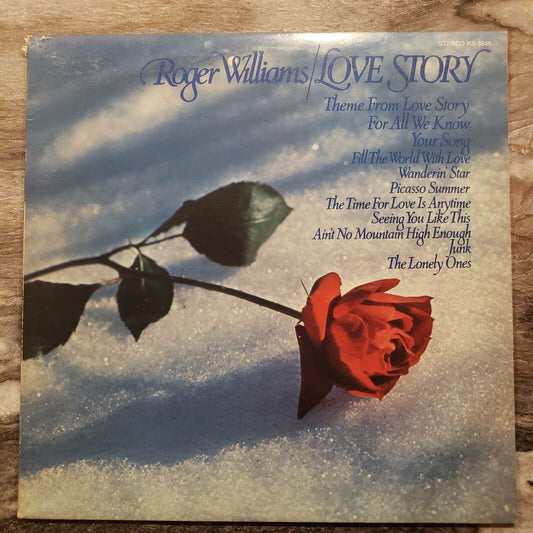 Roger Williams - Love Story - KS-3645 Vinyl Record LP (POOR)