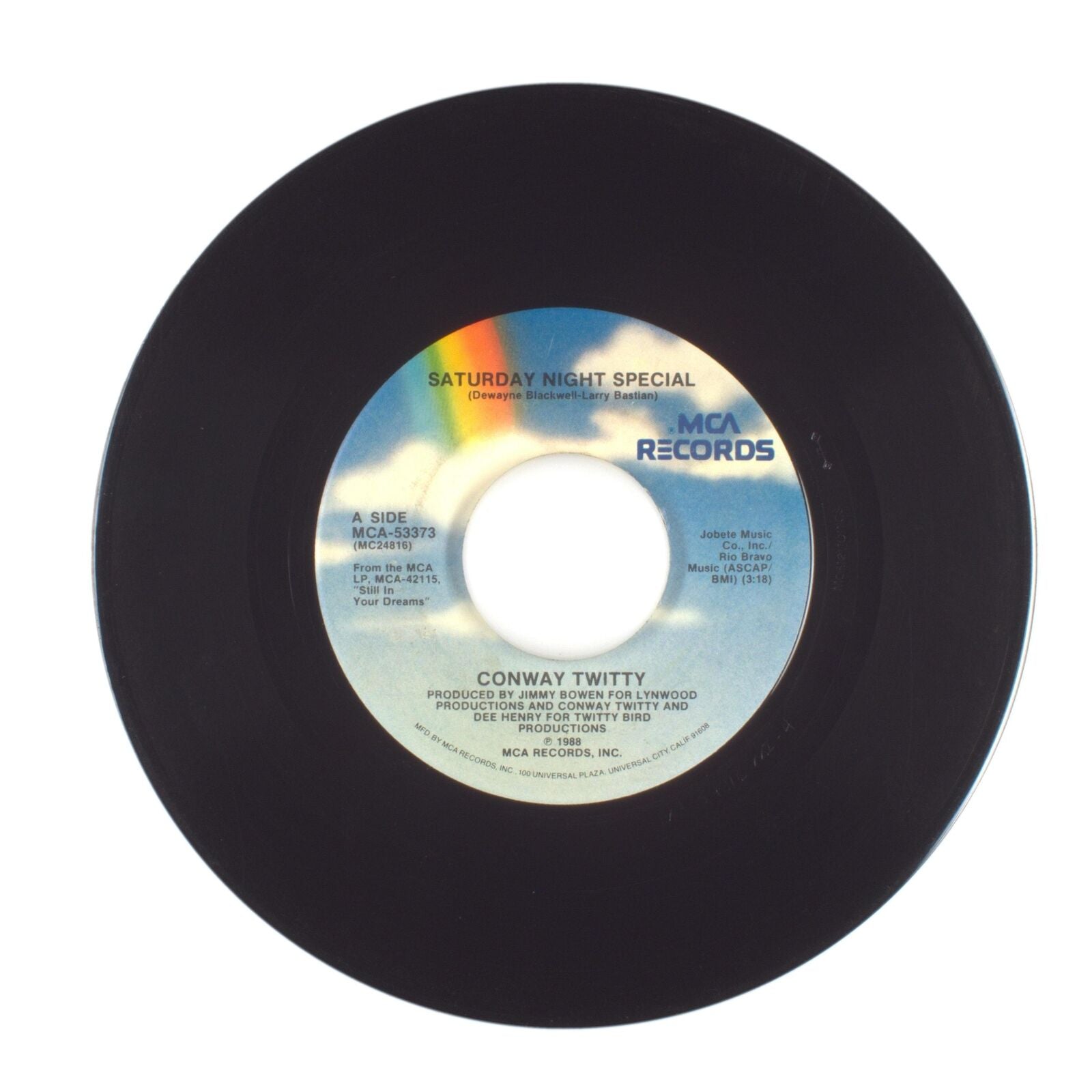 Conway Twitty - If You Were Mine to Lose; Saturday Night Special - 45 RPM 7"
