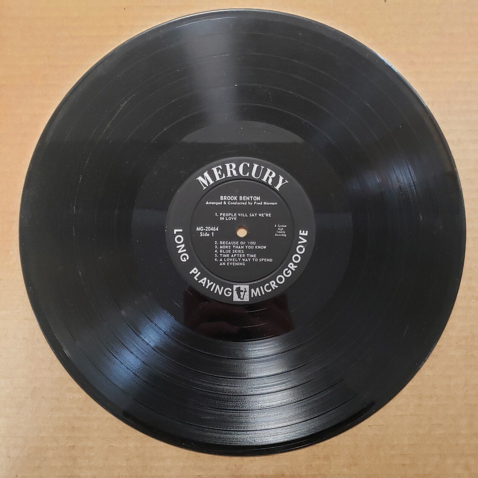 Brook Brenton - Endlessly - MG-20464 Vinyl Record LP