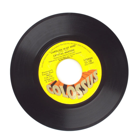 Crystal Mansion - Carolina in My Mind; If I Live - Vinyl Record 45 RPM 7"