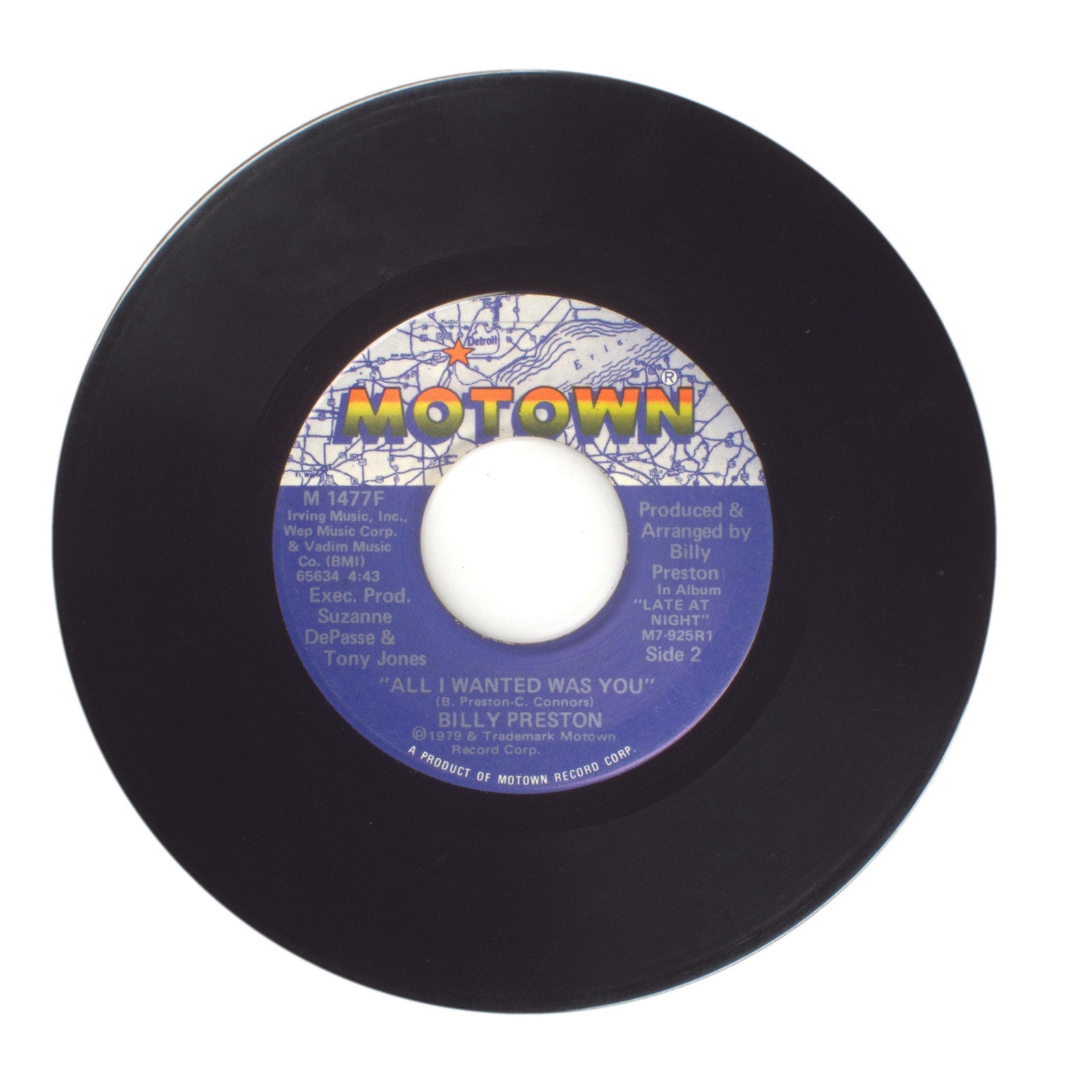 Billy Preston; Syreeta - With You I'm Born Again; All I Wanted Was You - 45 RPM