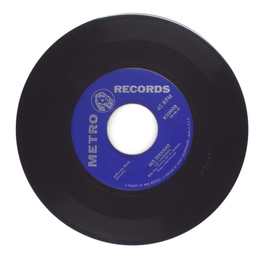Lee Laurance - His Servant; Lonely Ballerina - Vinyl Record 45 RPM 7"