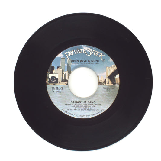 Samantha Sang - When Love Is Gone; Emotion - Vinyl Record 45 RPM 7"
