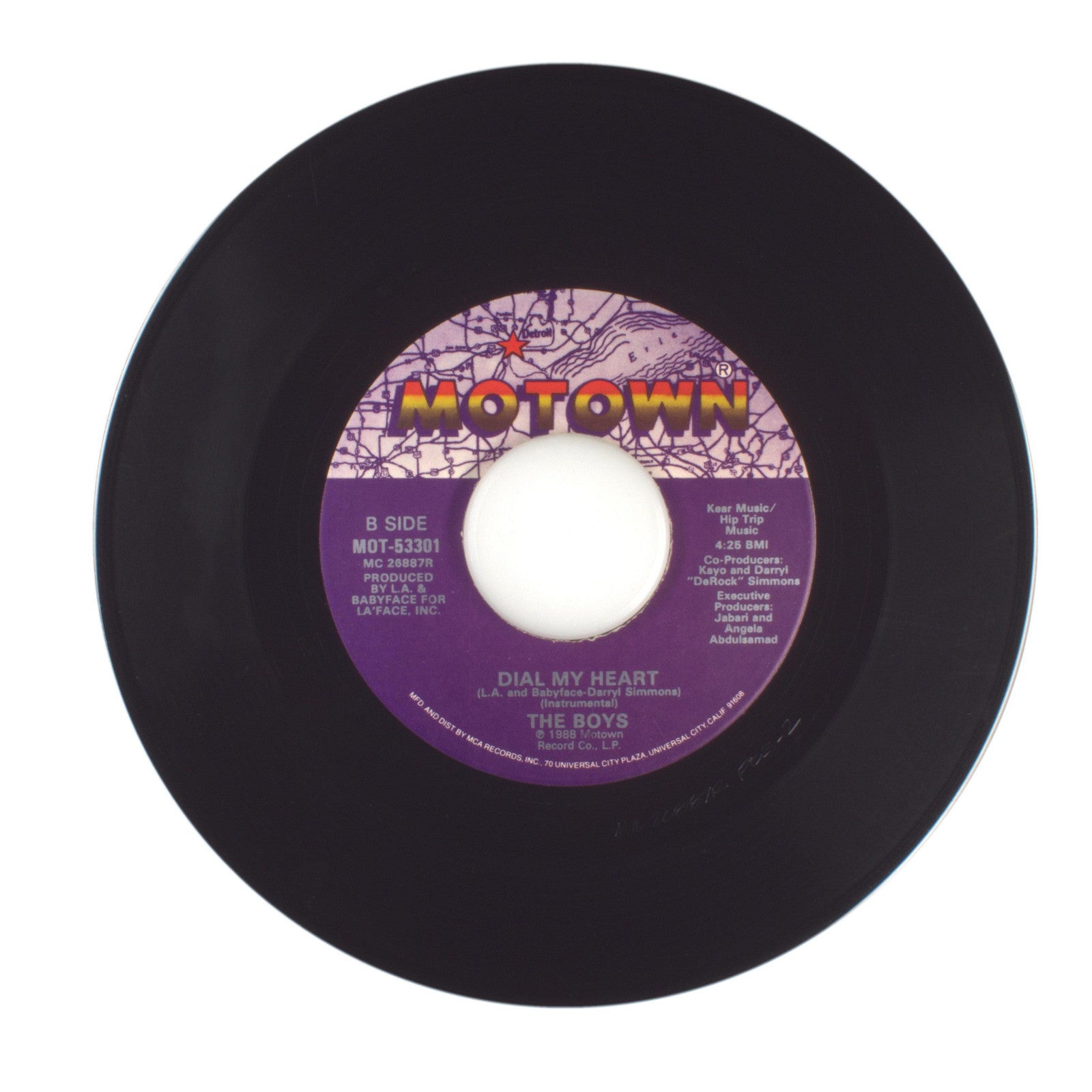 The Boys - Dial My Heart - Vinyl Record 45 RPM 7"